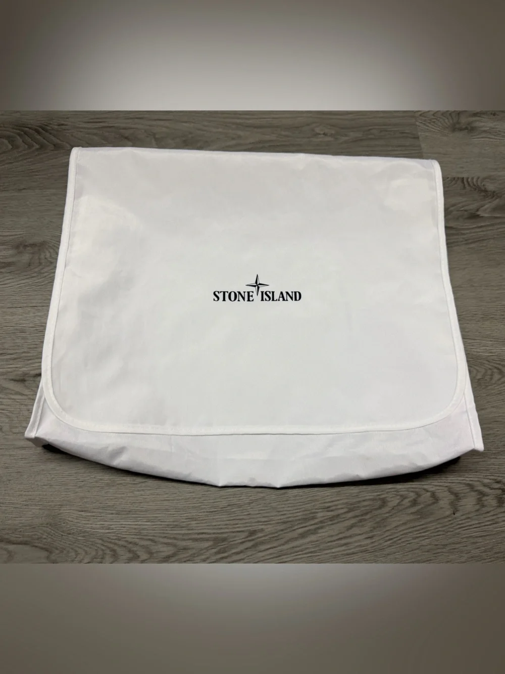 Stone Island White Garment Bag